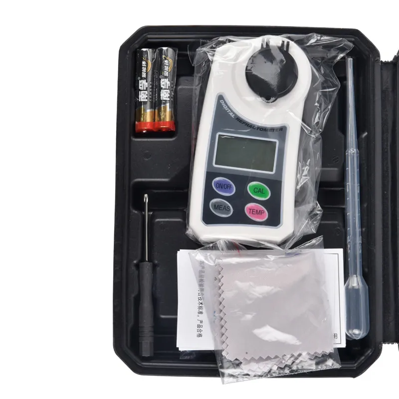 

0.0-55% Brix Economical Handheld Digital Refractometer Portable Digital Sugar Brix Refractometer