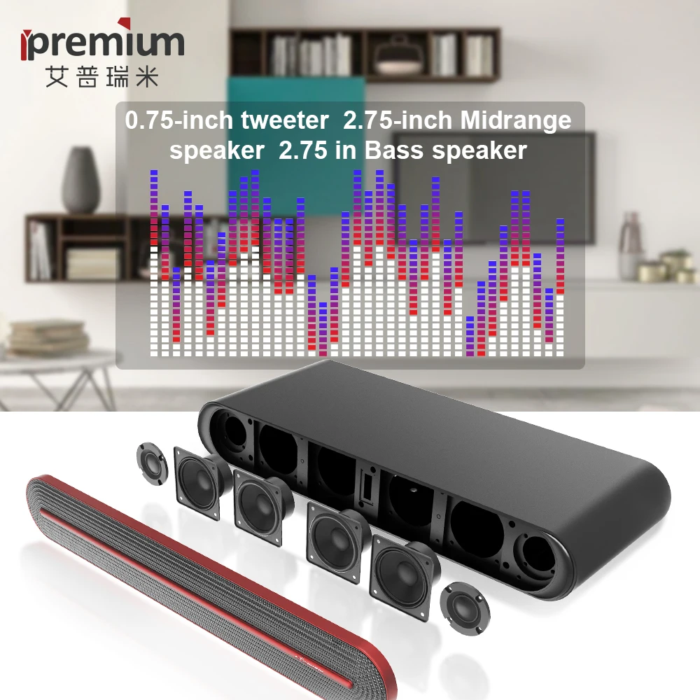 Ipremium новая звуковая панель Bluetooth Домашний кинотеатр 5 1/3 0 беспроводной динамик