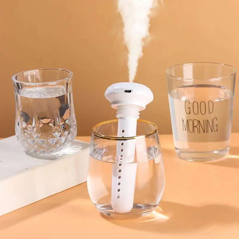 Портативный мини увлажнитель воздуха освежитель для дома и офиса маленький USB