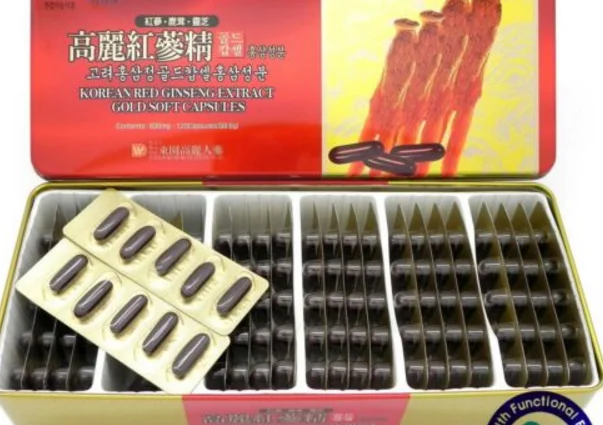 

Korean Red Ginseng Extract Gold Soft 99.6g (830mg x 120cap) insam, panax, healthy food