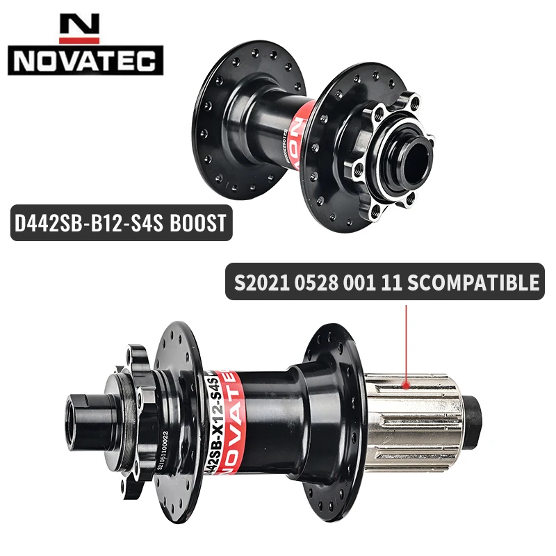 

Novatec mountain bike hub D041SB D042SB disc brake caliper 32-hole hub bearing compatible with 8-speed 9-speed 10-speed 11-speed