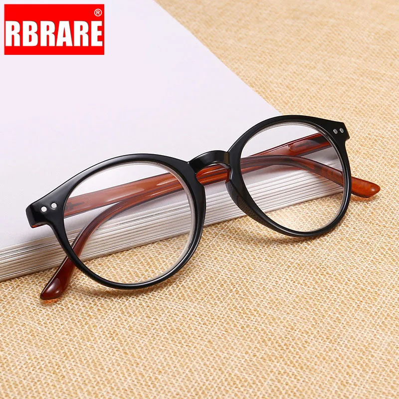 

RBRARE New Anti-blue Light Reading Glasses Men and Women Hyperopia Transparent Lenses Anti-fatigue Reading Glasses Okulary Gafas