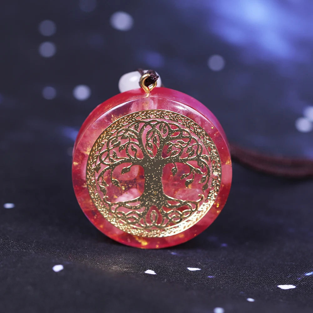 Ожерелье Orgone с кристаллом для энергетической реальности балансировка чакр