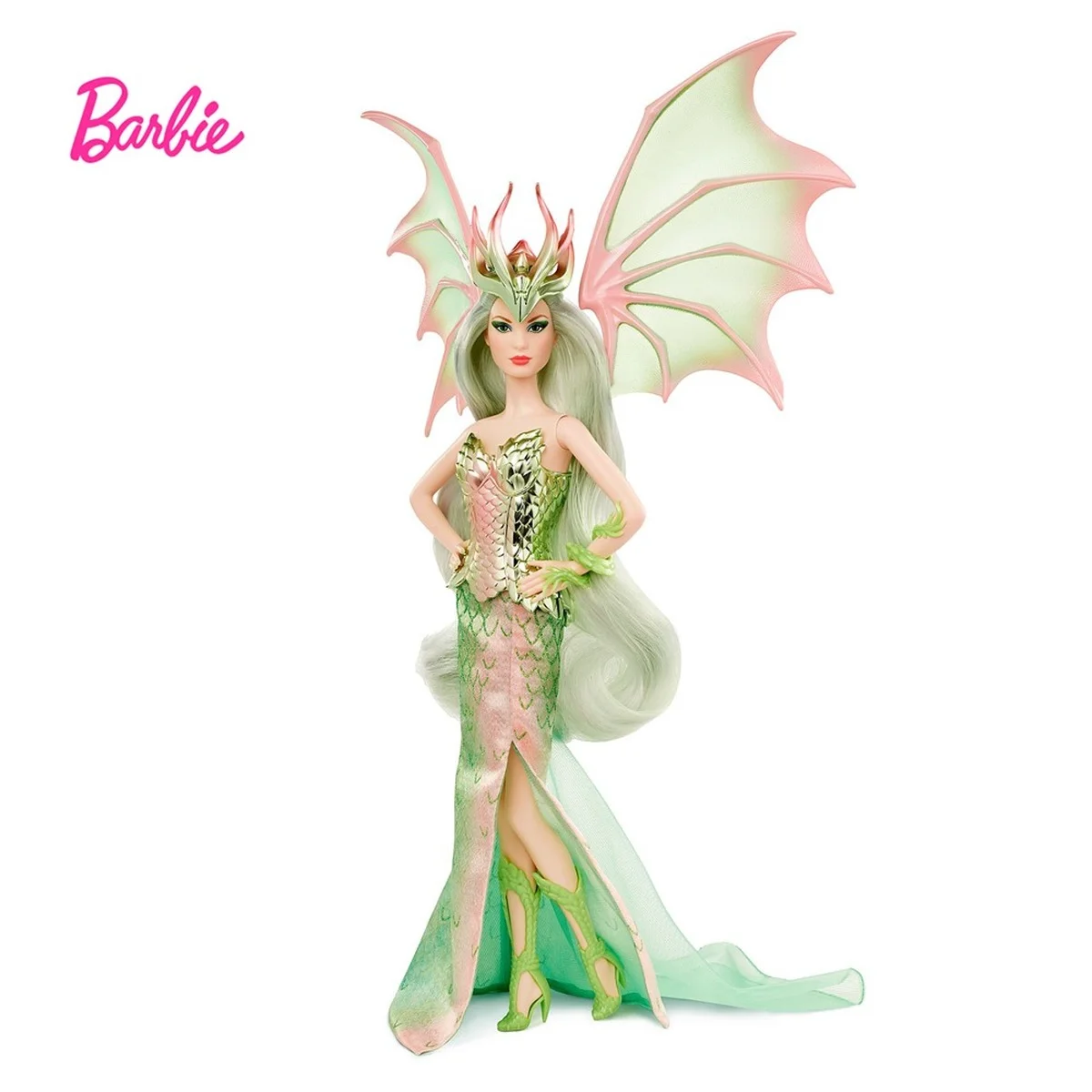 Кукла Барби греческая мифическая Муза Фэнтези Дракон императрица с Пастельными