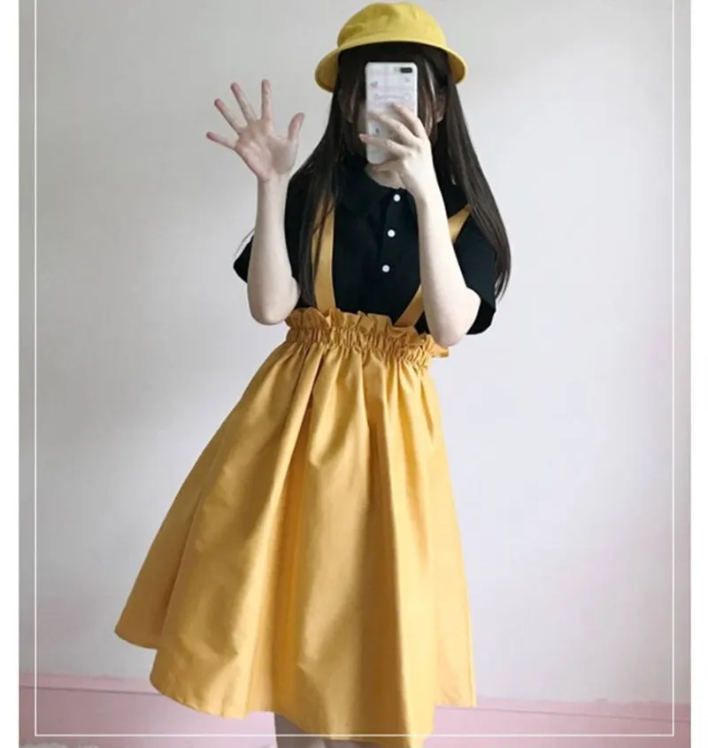 Девичья ветер для подготовительной школы юбка летний подростковый девочек в