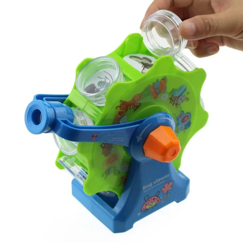 

Kids Ferris Wheel Insect Viewer Microscope Bug Observer Biology Science Kits Learning Toys
