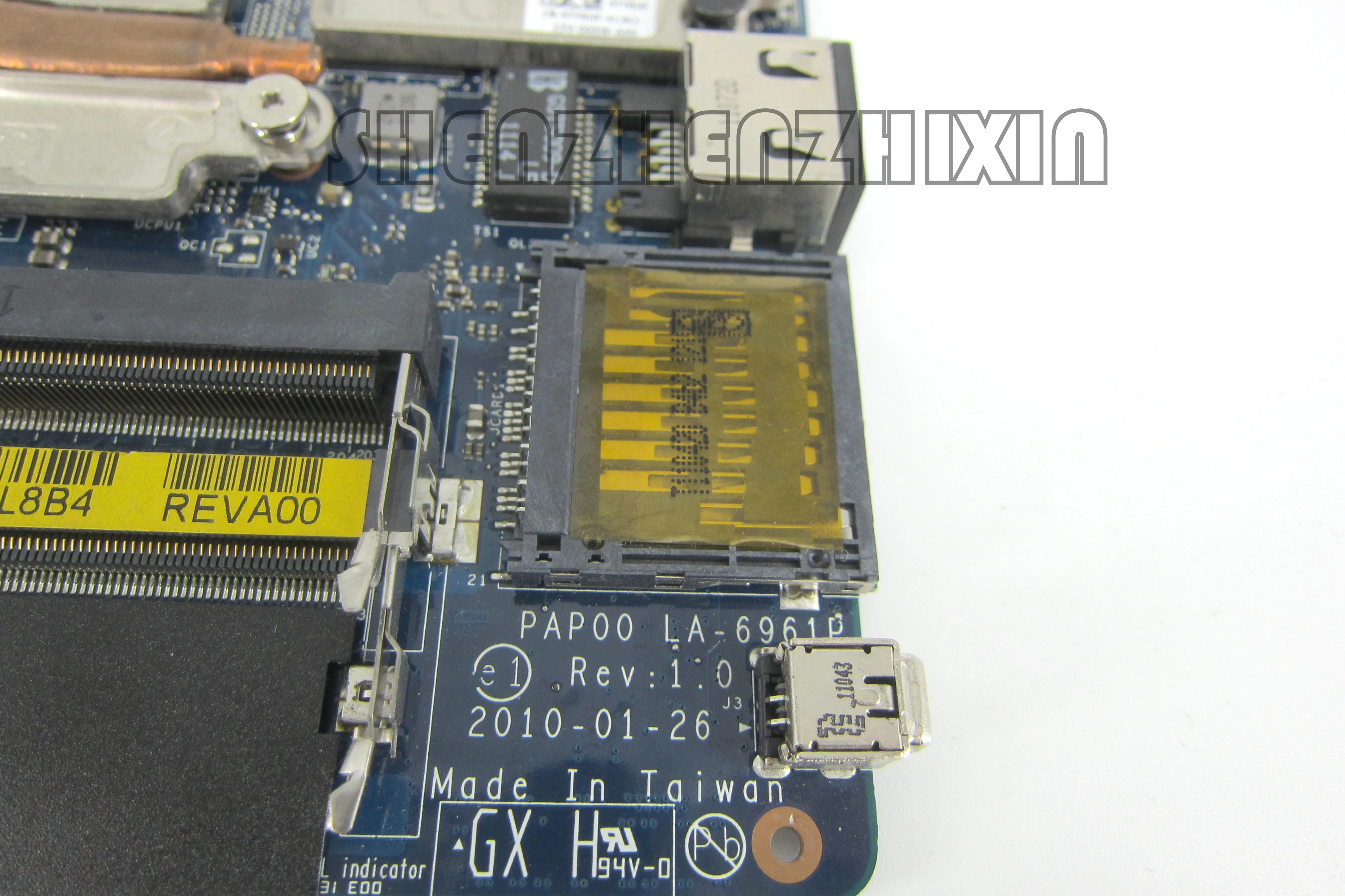yourui для dell alenware m11x r3 серии laptopmotherboard cn 0y98c0 0y98c0 pap00 la 6961p с i7 2617m