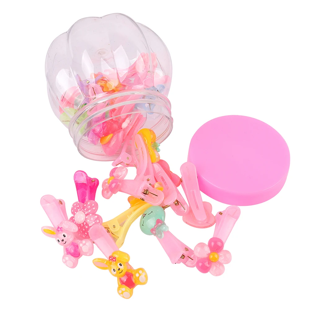 20шт Милая коробка заколка для волос Набор с кроликом бант повязки узелком