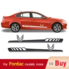 2 шт., автомобильные боковые наклейки для Pontiac Aztek Cobalt Firebird G6 G8 GTO GXP Монтана Pontiac Solstice Vibe