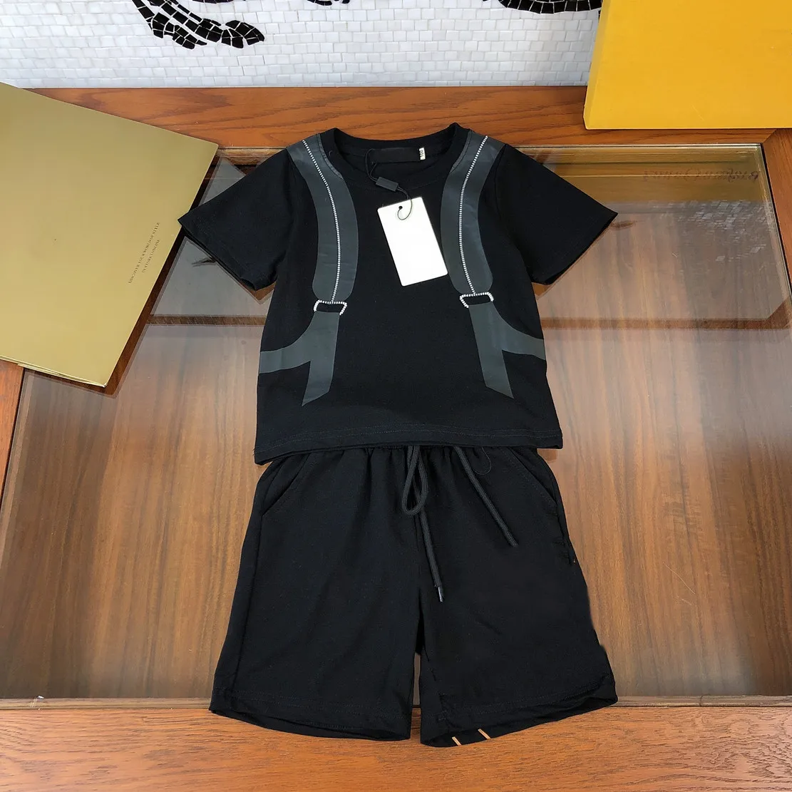 

High-end children's clothing boys summer suit 2021 new European and American style Children's boys summer short-sleeved shorts