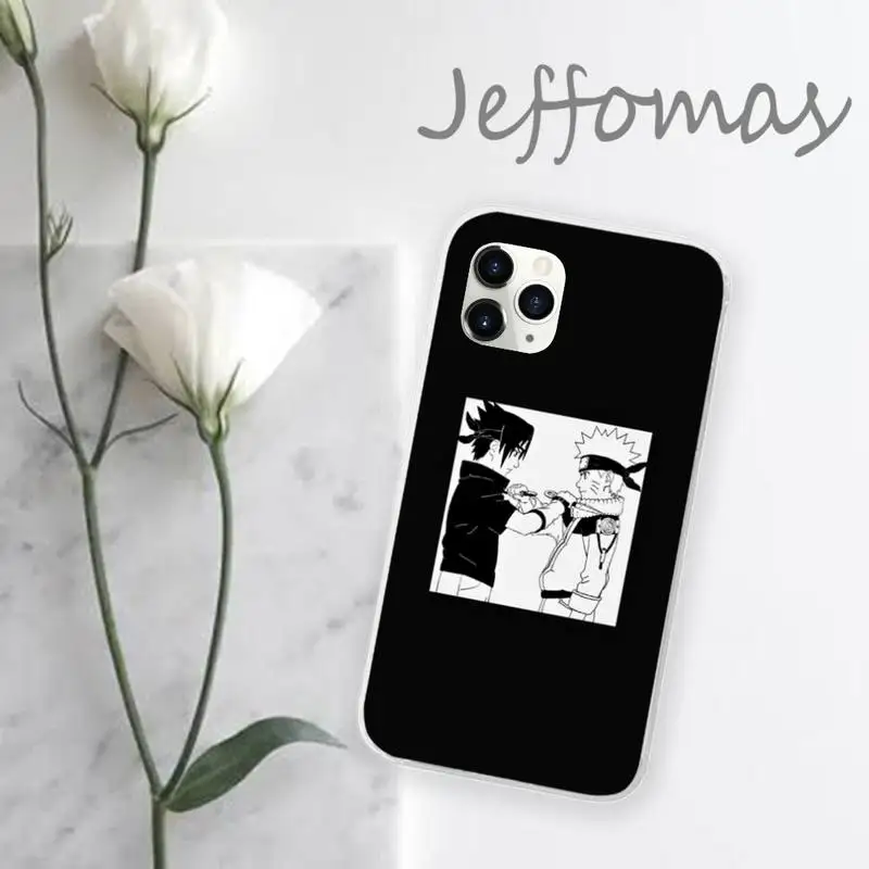 

Naruto Aesthetics Phone Case Transparent for iPhone 11 12 mini pro XS MAX 8 7 6 6S Plus X 5S SE 2020 XR