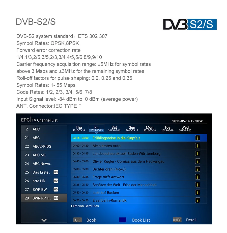 MECOOL KI Plus S2 T2 DVB tv Box, 2в1 K1 DVB-S2 DVB-T2 Android Amlogic S905D 1G 8G 4k CCCAM IP tv Smart tv Box