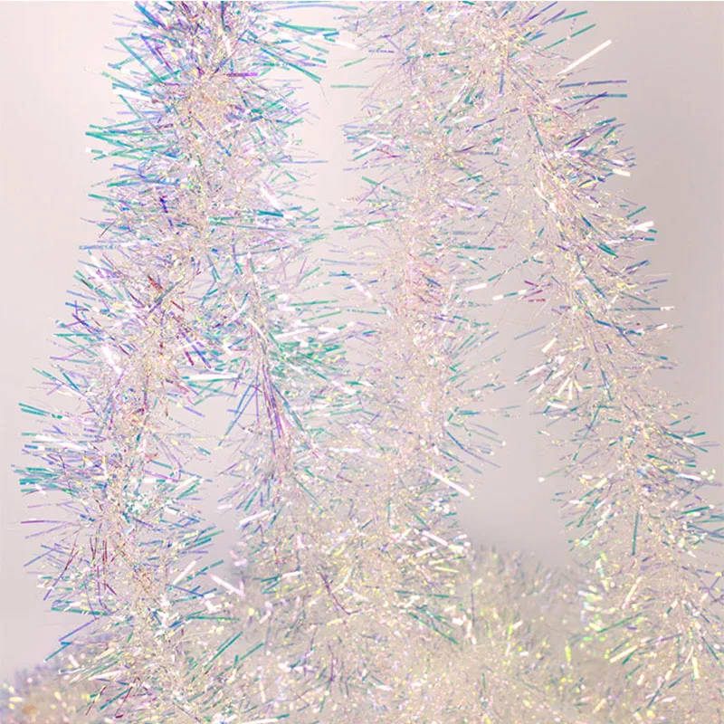2 м Радужная гирлянда с кисточками Свадебная вечеринка Рождественская елка