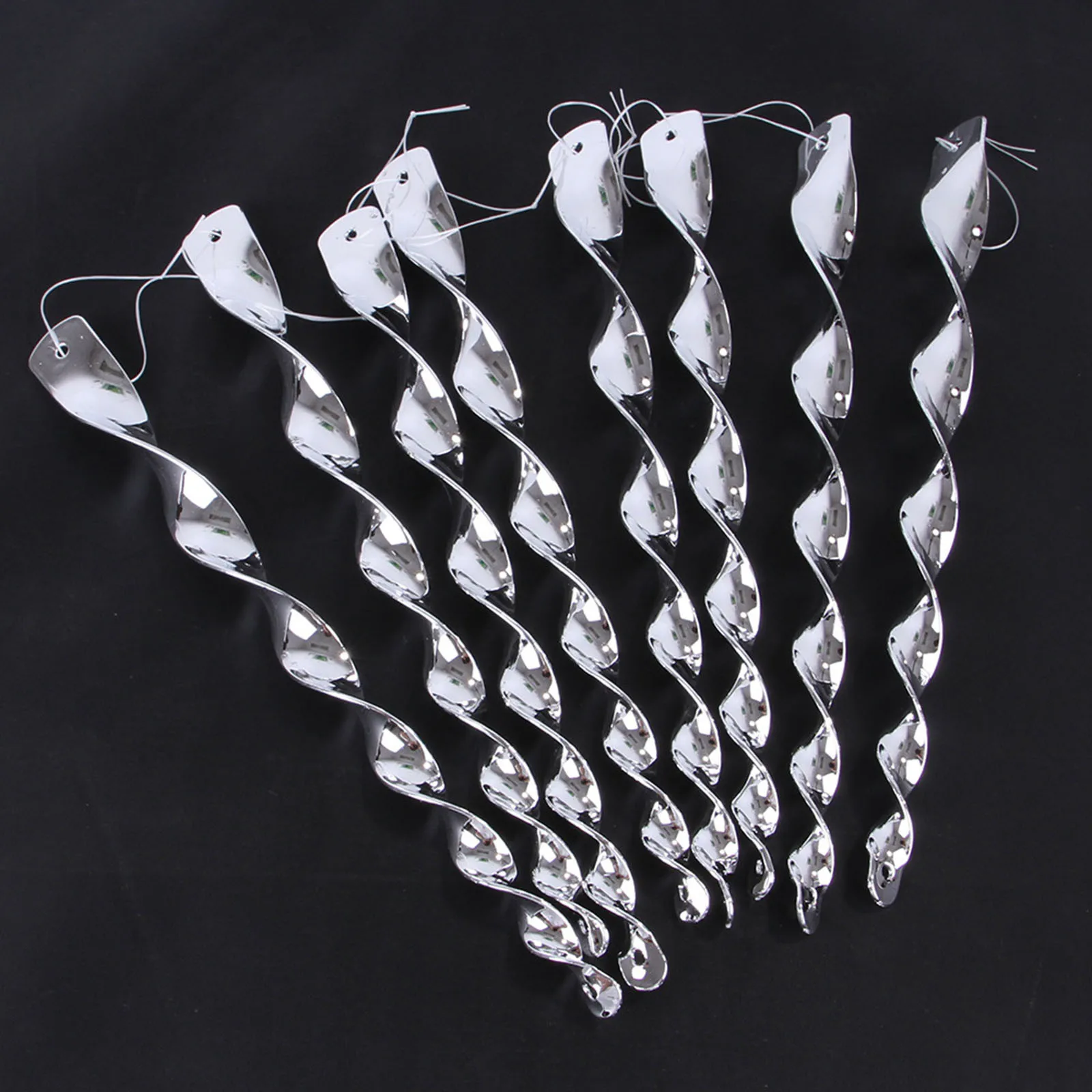 12 шт. отпугиватель птиц вращающийся стержень отражающий ветер спиральное