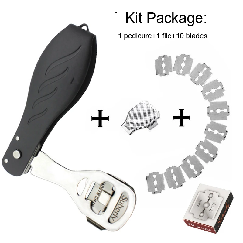 Инструменты для педикюра из нержавеющей стали набор нож пилинга маникюра
