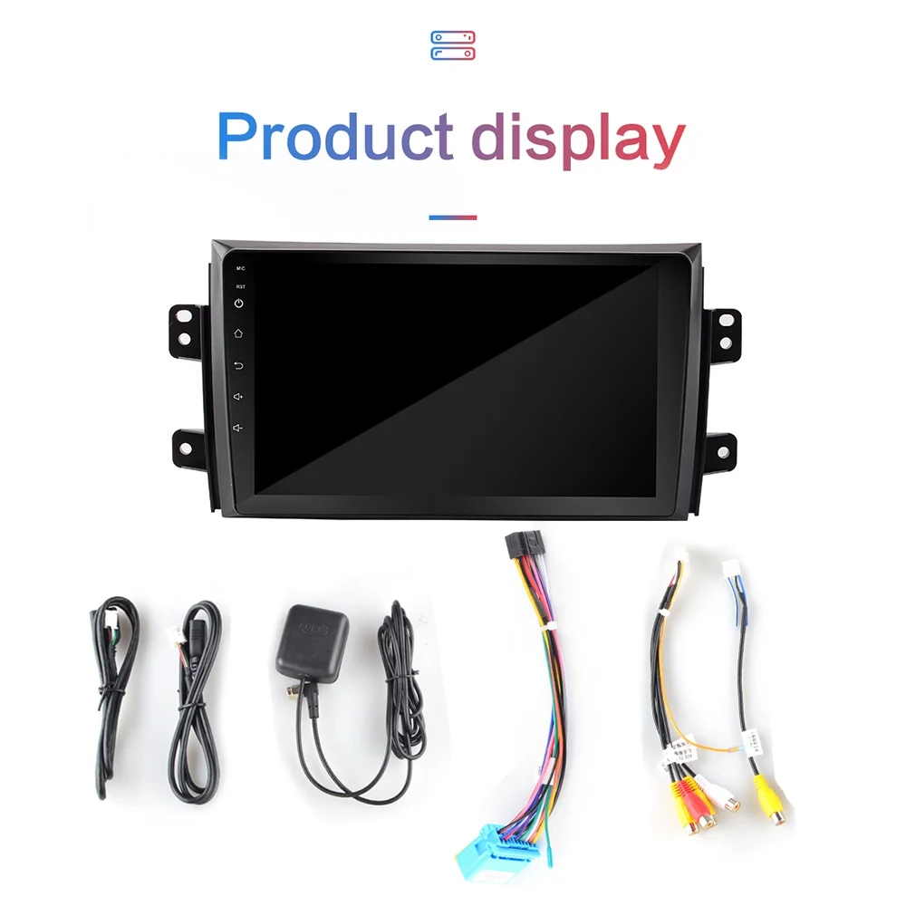 2G+ 32G " 2DIN Android 8,1 GO автомобильный DVD мультимедийный плеер для Suzuki SX4 2006-2012 автомобильный Радио gps навигация WiFi BT плеер 2 Din
