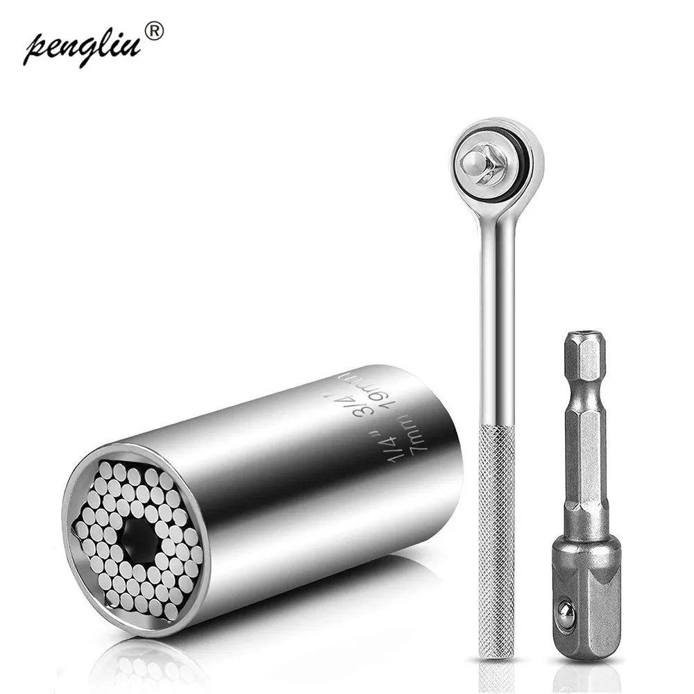 

3 шт., универсальный динамометрический ключ, 7-19 мм