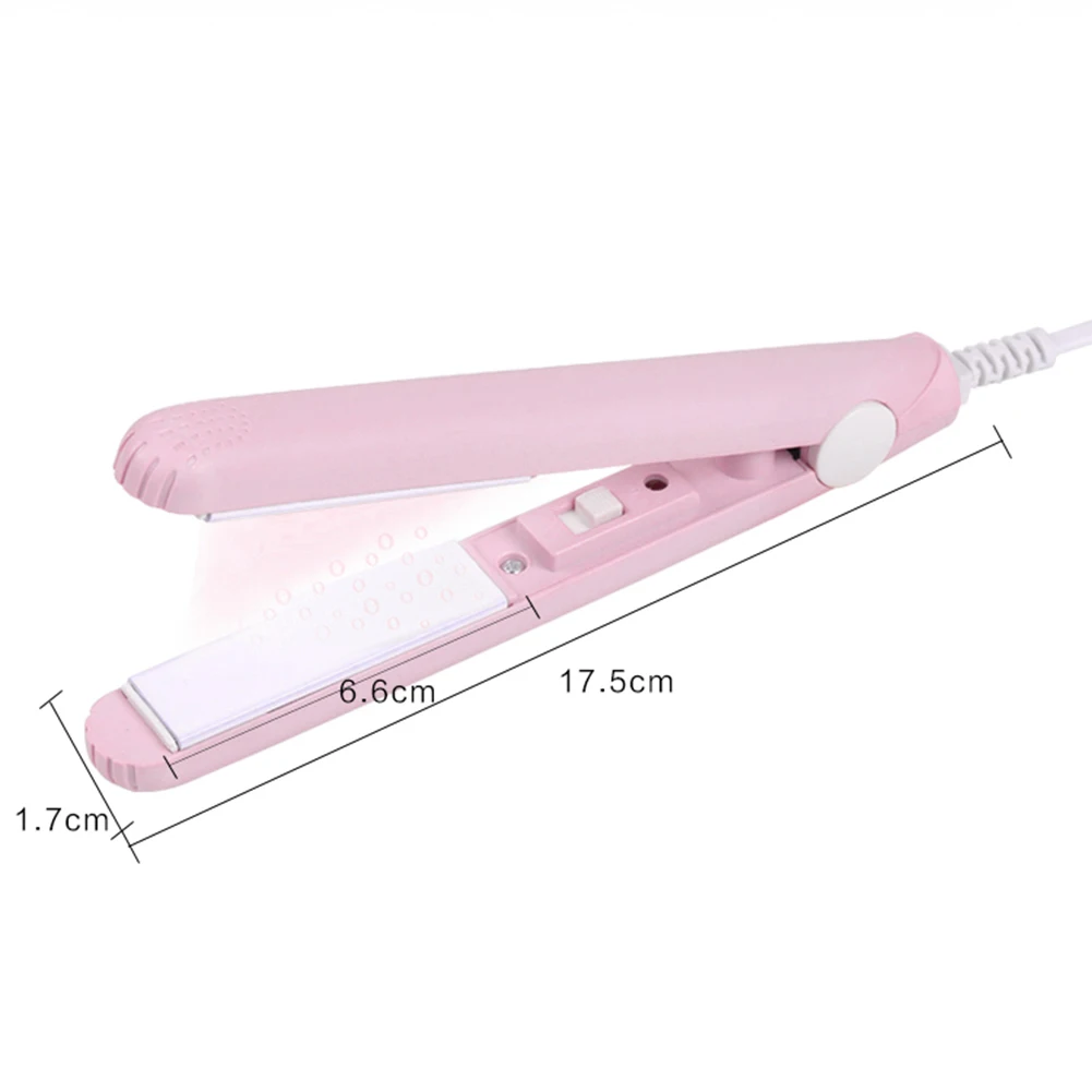 2020 Новинка мини локоны утюжок для выпрямления волос под розовый Керамика щипцы
