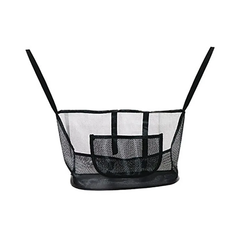 

Car Seat Storage Bag Polyester Mesh Bag Car Back Rear Seat Hanging Storage Pocket Holder Sundries Container Organizer T