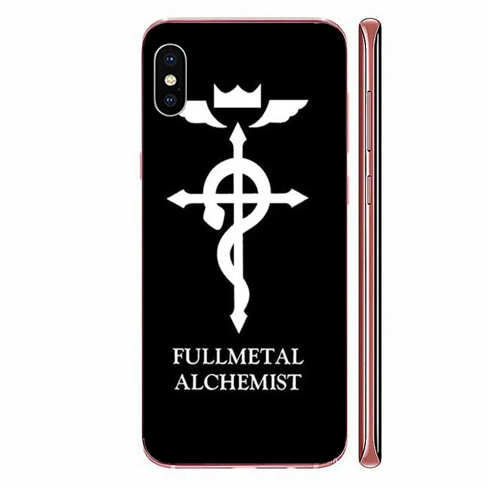 Jp Fullmetal Alchemist Fma Logo для Samsung Galaxy Note 5 8 9 S3 S4 S5 S6 S7 S8 S9 S10 5G mini Edge Plus Lite чехлы из ТПУ |
