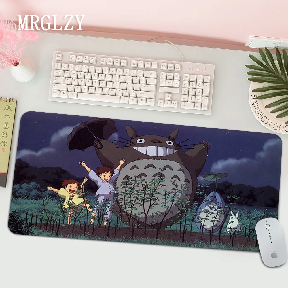 

My Neighbor Totoro Anime Keyboard Cover Game Mousepad Laptop cover Laptop Accessories Keyboards Mat 40x90cm Cute Mouse Pad