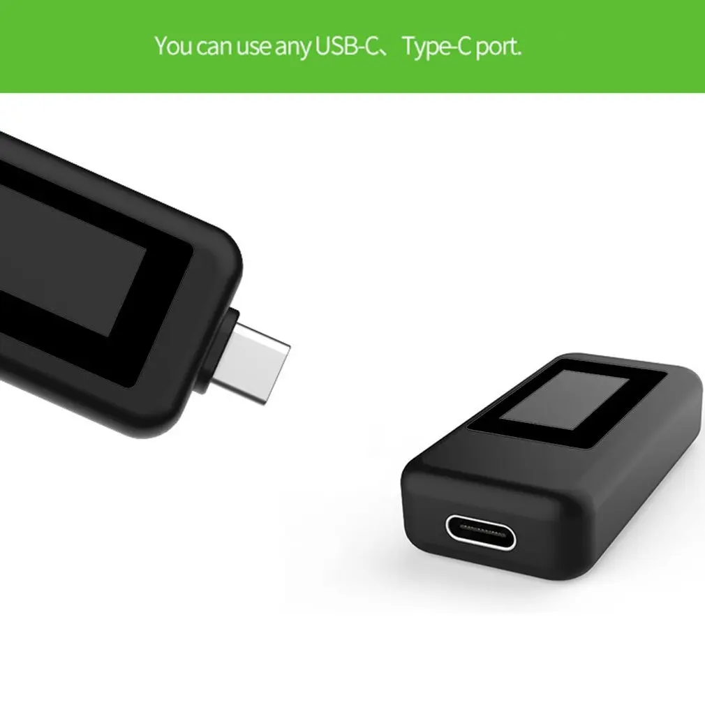 Многофункциональный Вольтметр с двумя USB-разъемами типа C тестер безопасности
