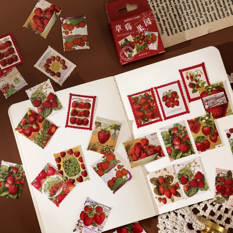 

Cute Washitape Sample Decoration Material Paper Creative Junk Journal Scrapbooking Maskingtape Stationery Strawberry Food