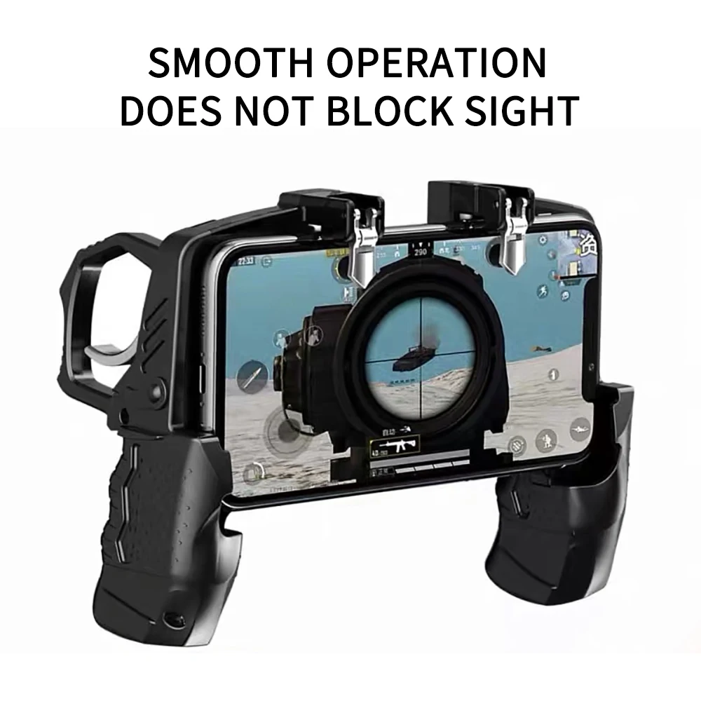 

Pubg Button Triggers PUBG Controller for Mobile Phone Joystick K21 L1R1 Shooter Game Controller Pad for iPhone 12 Pro Gamepad