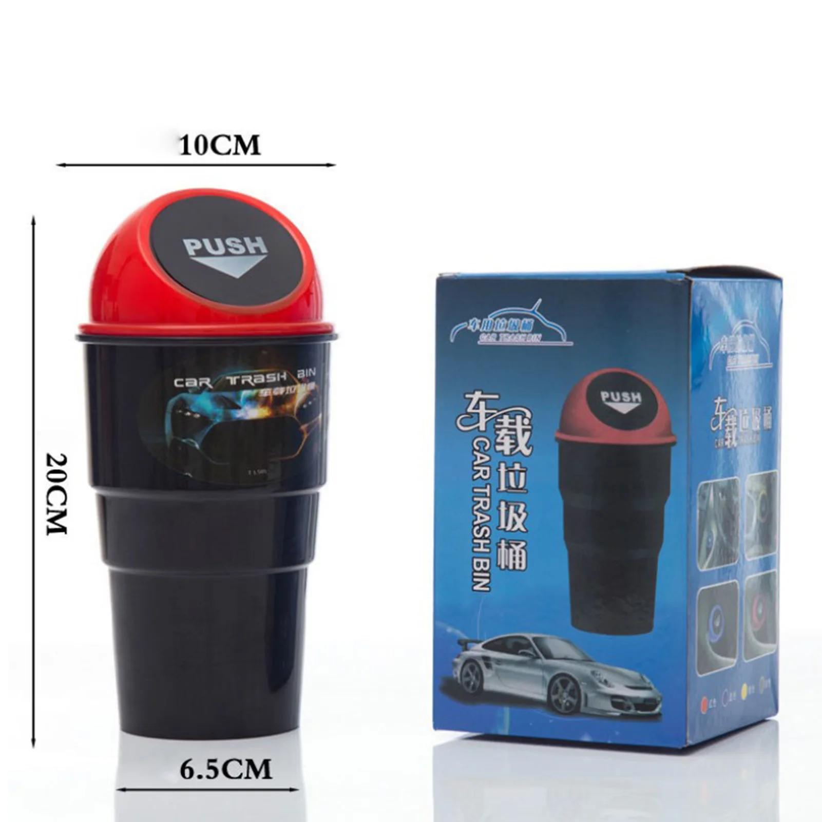 

Car Trash Can Organizer Garbage Holder Can Auto Trash Dust Case Bin Box Car-styling Door Seat Back Visor Autobiles Trash Bin Bag
