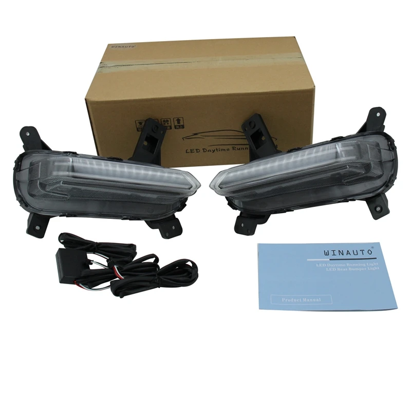 

for 18-20 Years Kia K3 Cerato with Yellow Two-Color Special Daytime Running Lights Retrofit 2Pcs