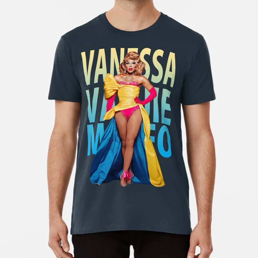 VANESSA VANJIE MATEO футболка akeria c davenport rpdr rupauls drag racing rupaul plastique tiara brooke lynn|Мужские футболки|