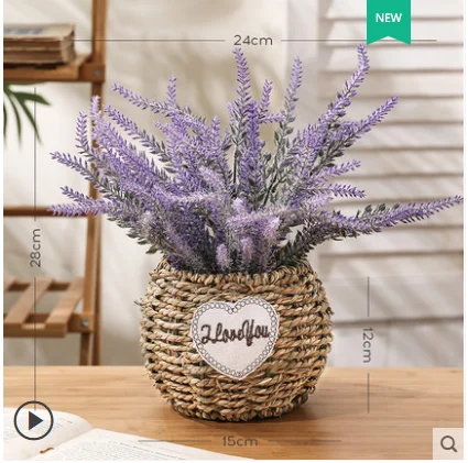 Имитация искусственного цветка украшенные цветами в горшках гостиная магазин