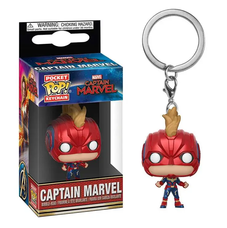 Funko POP Оригинальная кукла-Капитан Marvel экшн-фигурка дети малыш виниловая