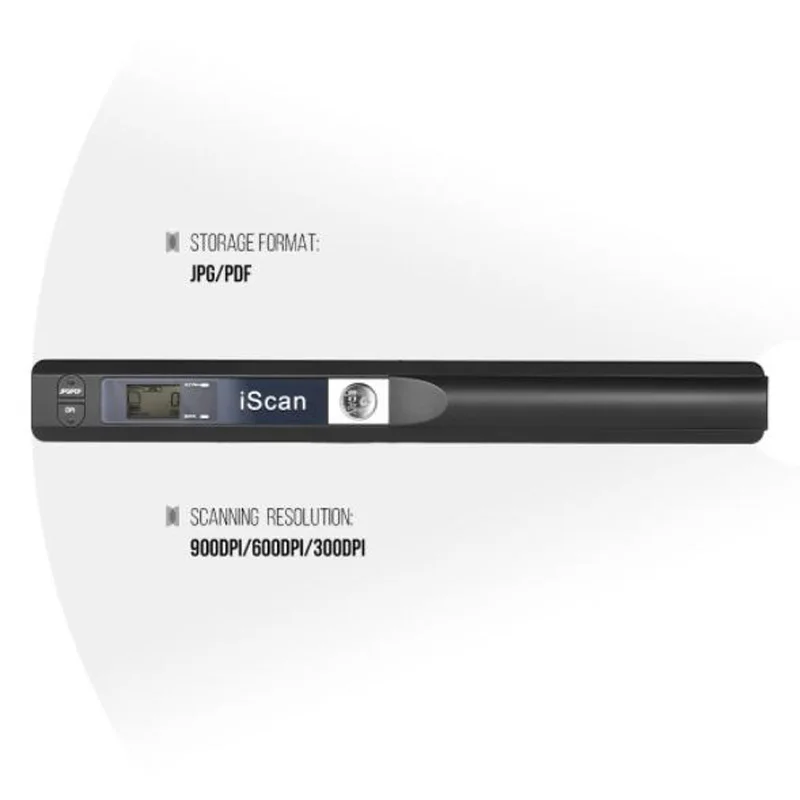 Портативный ручной мини-сканер iScan для изображений мобильных документов A4 900DPI USB