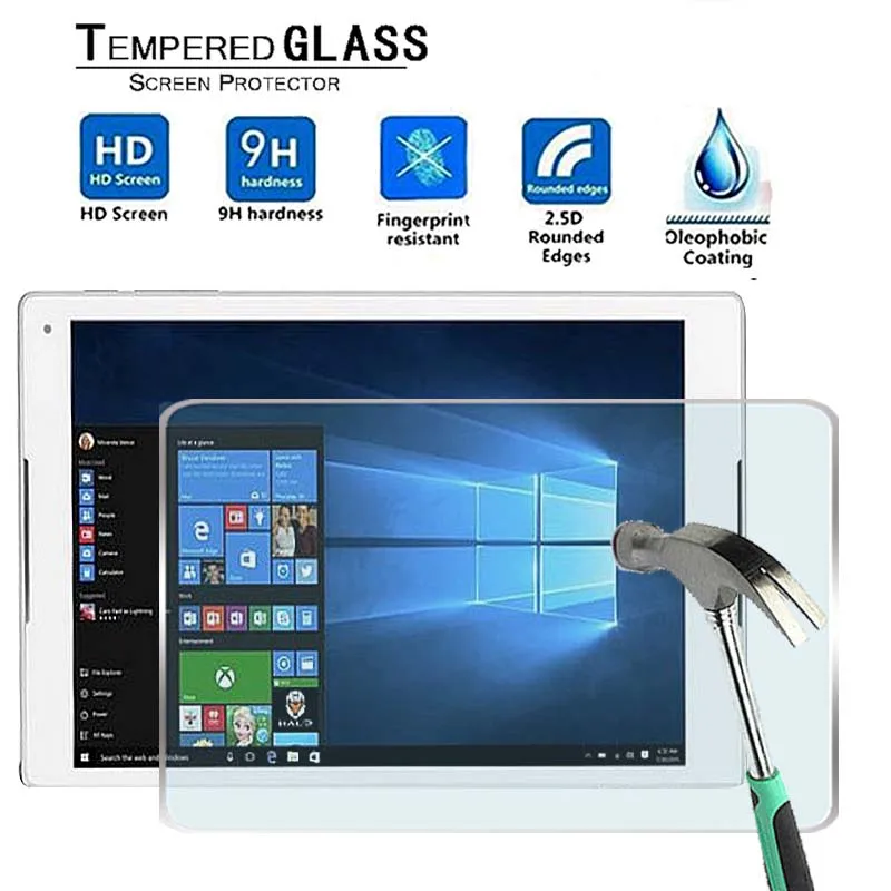 Ультрапрозрачное закаленное защитное стекло для Alcatel Plus 10 -Premium Tablet 9H | Компьютеры