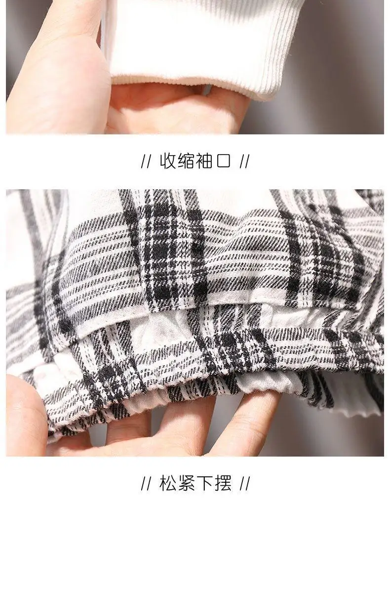 

0-6 Years Fashion Baby Hooded Grid Sweater Toddler Baby Kids Boys Girls Sweatshirt Tops Clothes Casual Sweaters Spring & Autumn