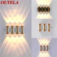 outela new outdoor wall light contemporary creative led sconces lamp waterproof decorative for home porch villa