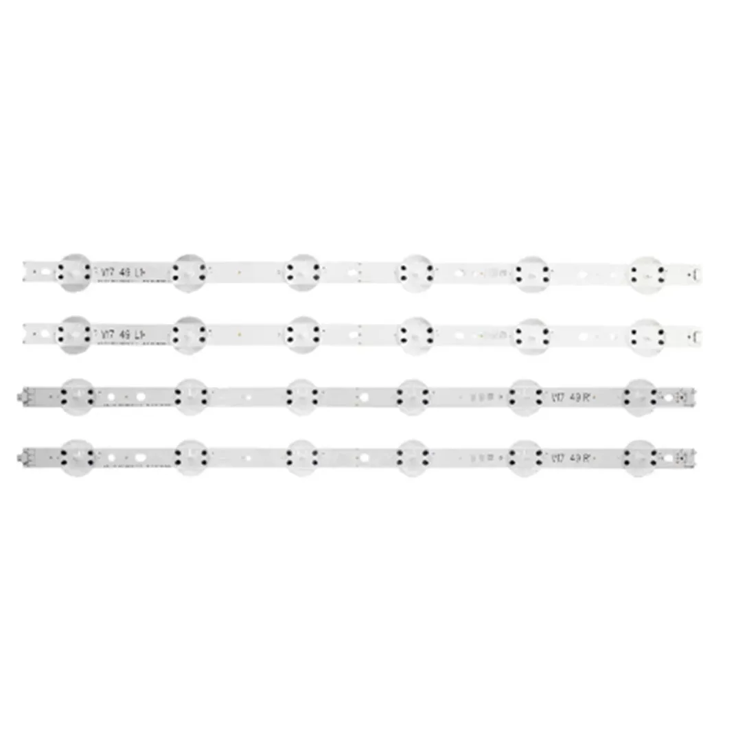 Новая светодиодная лента для подсветки телевизора LG 49UJ6525 49UJ6565 49 V17 | Лампы и