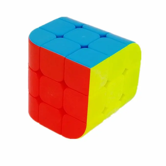 Curve 3X3 наклейка меньше скорости кубик-пенроза головоломка новый дизайн 56 мм ПВХ