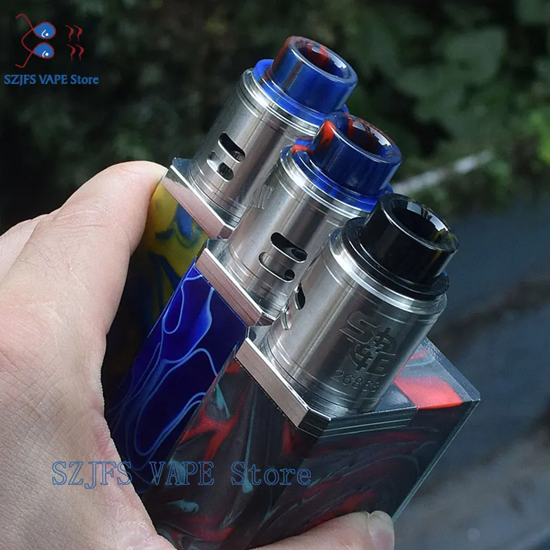 Sub two Aegis коробка мод Питание от двух батарей 18650 электронные сигареты без батареи для sob rta blitzen vs Yiloong Fogger Squonk Box mods