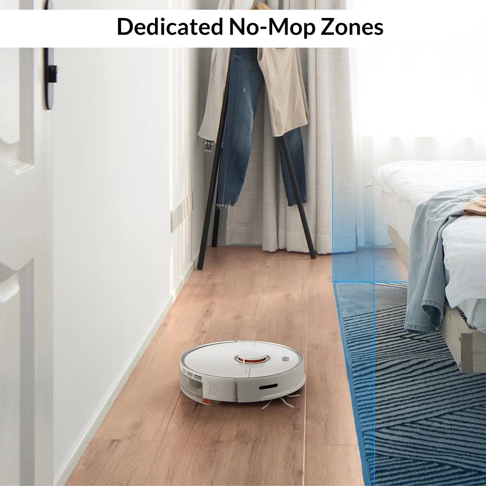 Робот пылесос Roborock S50 S55 2 беспроводной для дома с функциями умная уборка влажная и