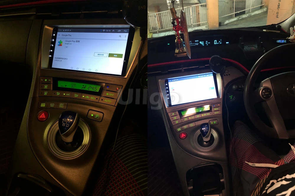9 ''ram 4G+ rom 64G Android 9,0 автомобильный DVD gps для Toyota Prius 2009-2013 автомобильное радио с gps головным блоком с FM RDS BT зеркалом-link Wifi