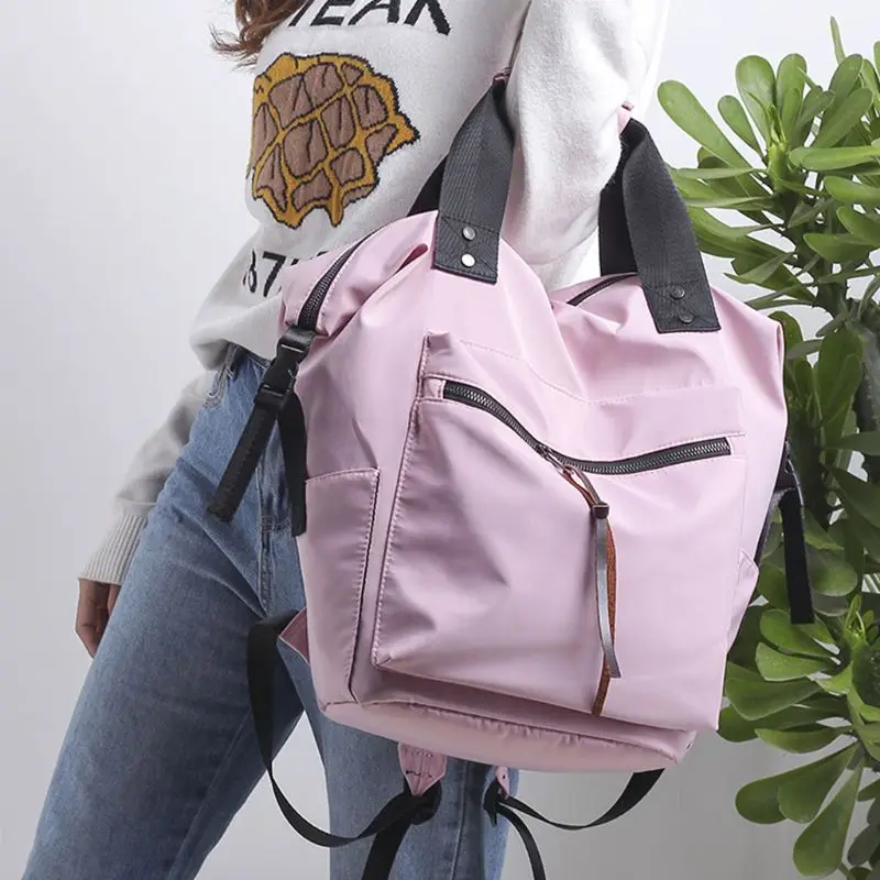 

Fashion Women Waterproof Multifunctional Nylon Backpack Tote Shoulder Backpack