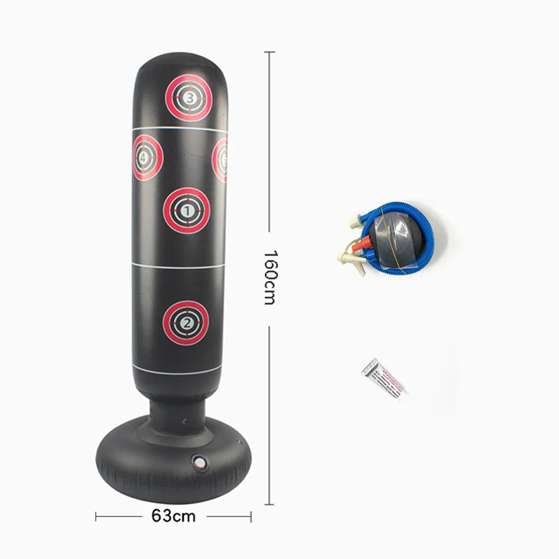 1.6M Round bottom 160 см боксерский Боксер с воздушным насосом - Цвет: 1.6M Round bottom