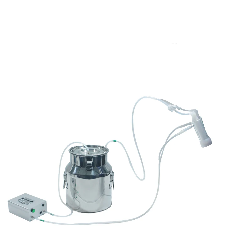 

14L Electric Milking Machine Stainless Steel Bucket for Farm Pasture Cows Goats Stainless Steel Bucket Cow Goat Sheep Milker