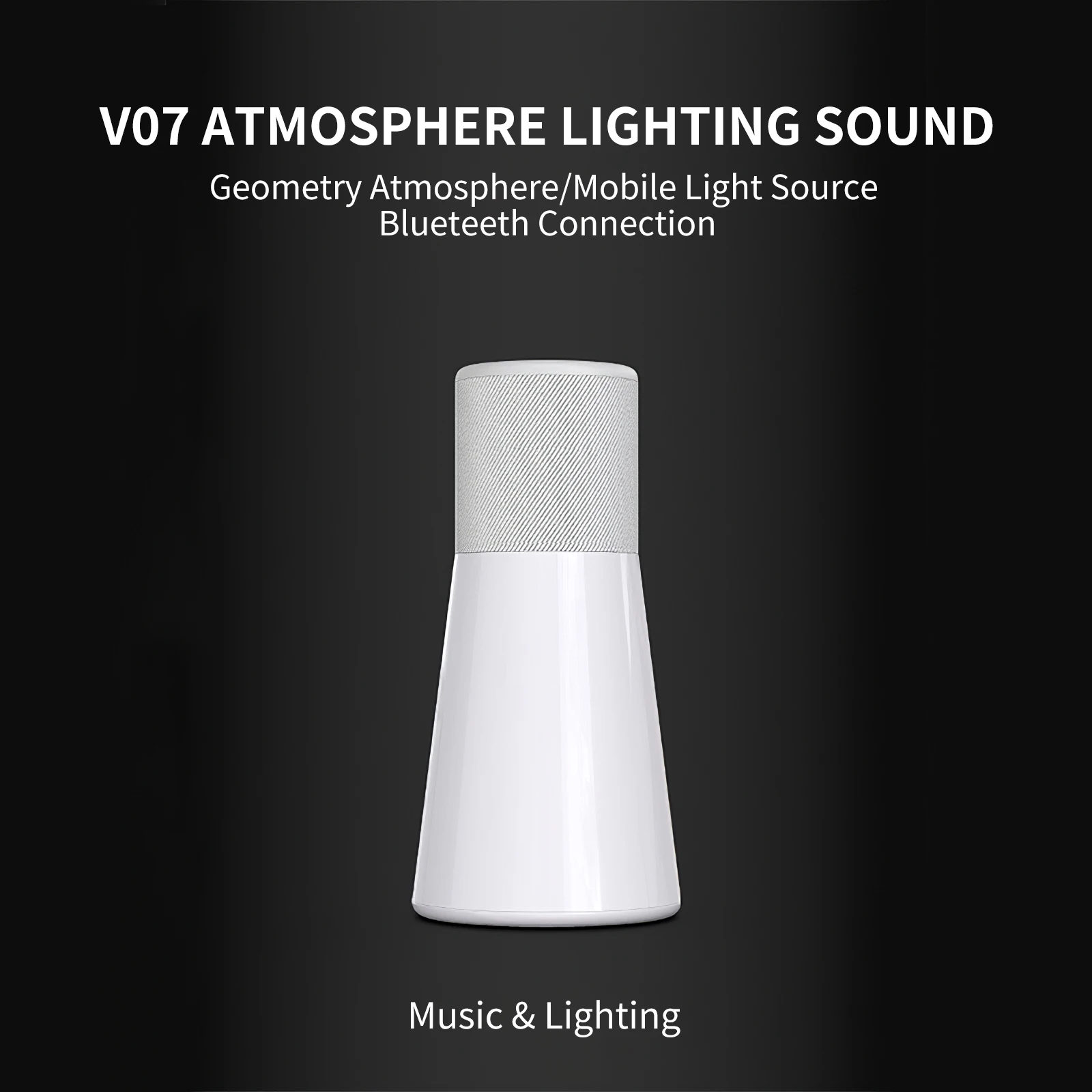 

Красочная атмосфера светильник Bluetooth o Белый Шум с сна Динамик Портативный светильник срока эксплуатации дома освещение динамиков светильн...