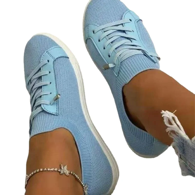 

Женские кроссовки с вулканизированной подошвой, сетчатые дышащие легсветильник Удобные однотонные мягкие кроссовки на плоской подошве, дл...