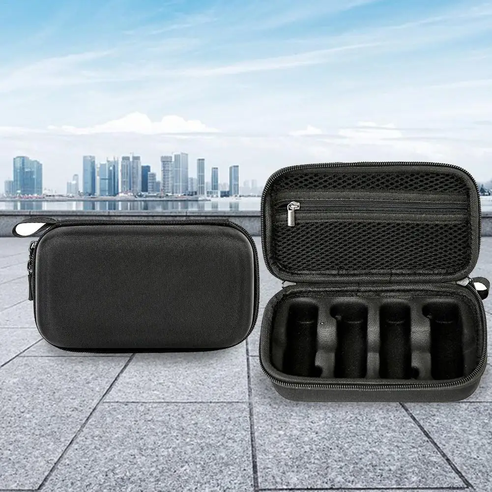 

Drone Battery Storage Bag Two-way Zipper Handbag Portable Carrying Case Suitable for 4 Batteries Drone Accessories for Mavic Min