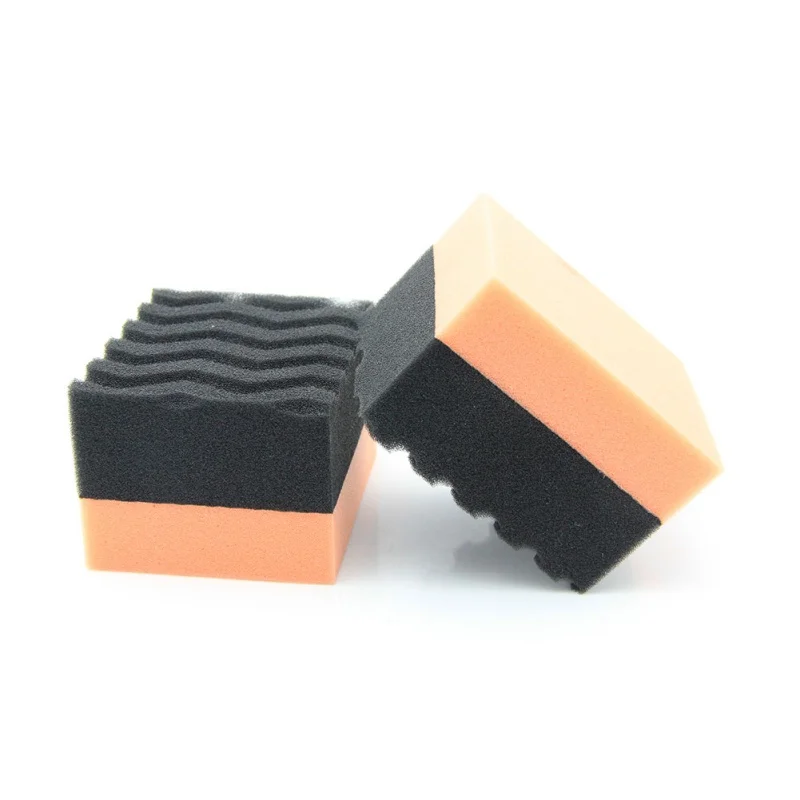 Губка для чистки автомобильных шин средство полировки чистящая щетка губка