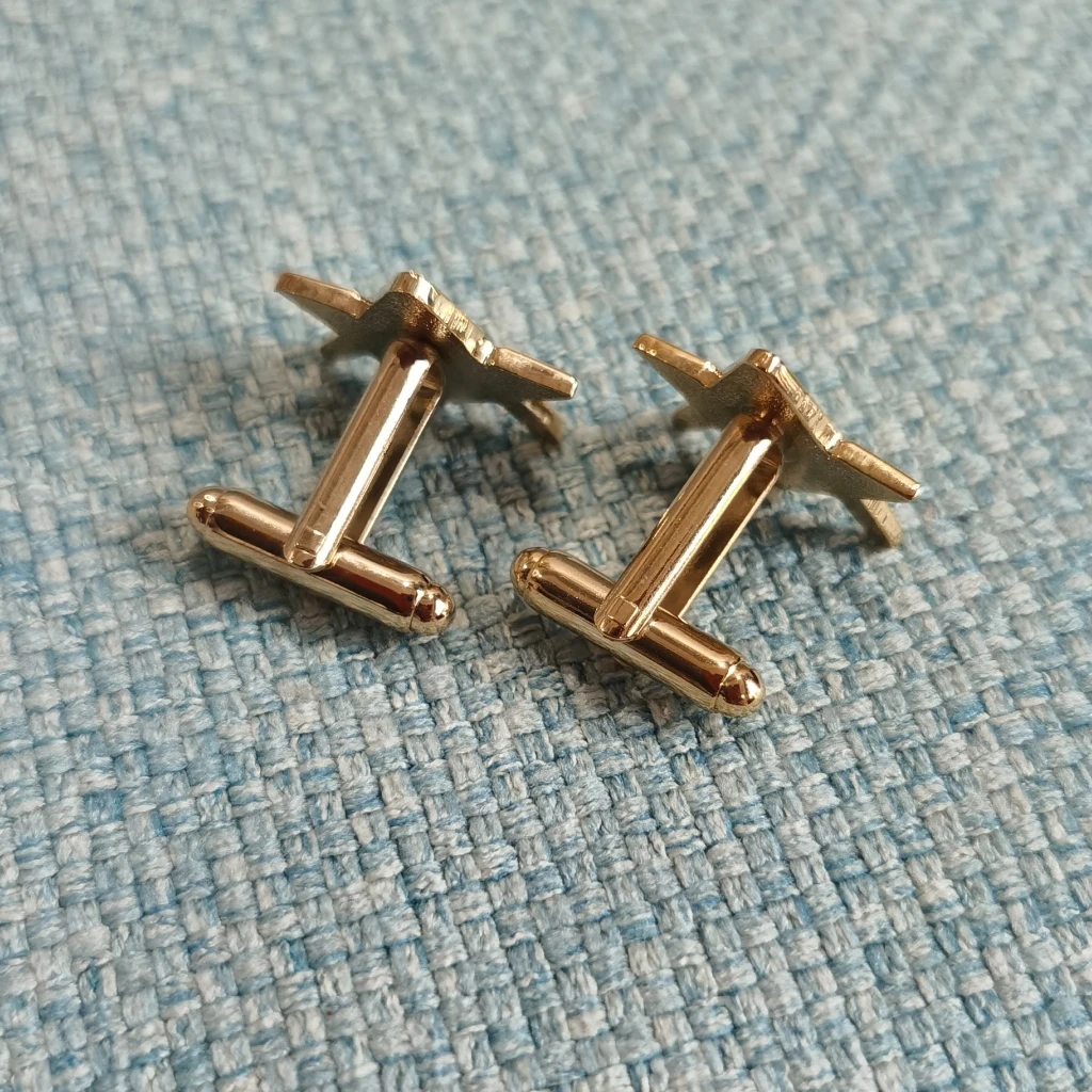 1 пара эмалированных запонок для масонской кладки | Дом и сад